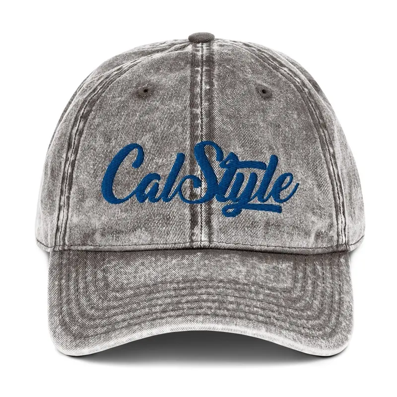 Vintage Cap with Classic Blue Logo